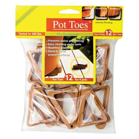 Pot Toes POT TOES TERRA COTTA12PK PT-12TCHT